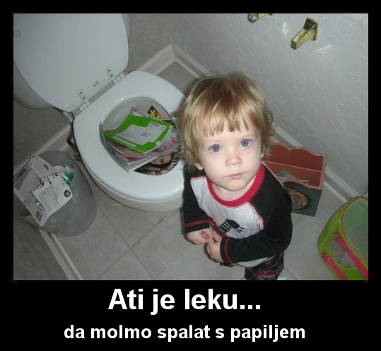 ati je reku da moramo šparat